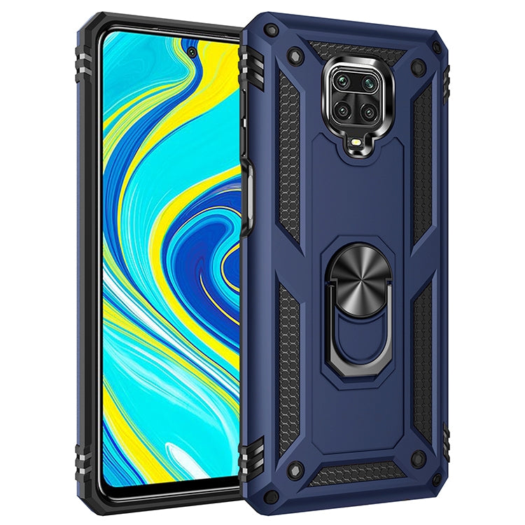Custodia antiurto TPU e PC con supporto girevole per Xiaomi Redmi