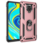 Custodia antiurto TPU e PC con supporto girevole per Xiaomi Redmi