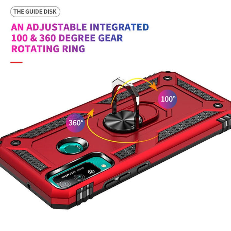 Custodia antiurto TPU e PC con supporto girevole per Xiaomi Redmi
