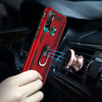 Custodia antiurto TPU e PC con supporto girevole per Xiaomi Redmi