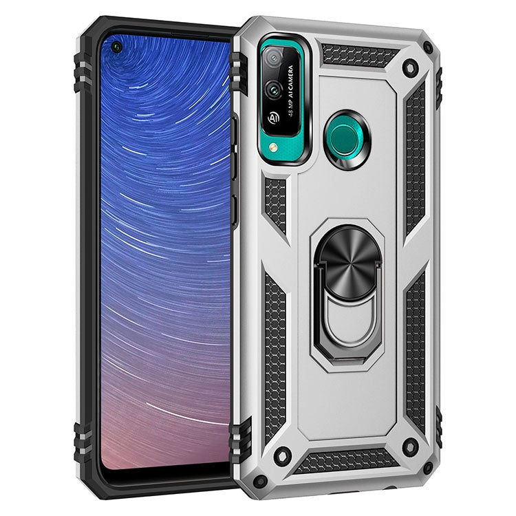 Custodia antiurto TPU e PC con supporto girevole per Xiaomi Redmi