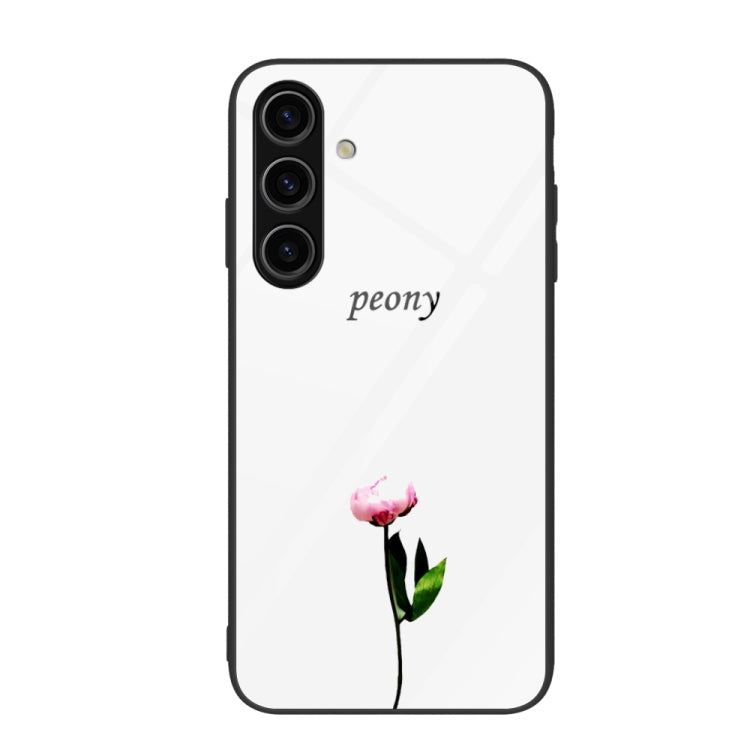 Custodia per telefono in vetro verniciato colorato, For Samsung Galaxy S24+ 5G