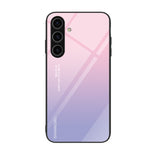 Custodia per telefono in vetro verniciato colorato, For Samsung Galaxy S24+ 5G