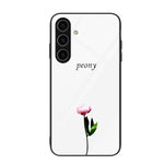 Custodia per telefono in vetro verniciato colorato, For Samsung Galaxy S24 5G