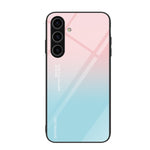 Custodia per telefono in vetro verniciato colorato, For Samsung Galaxy S24 5G