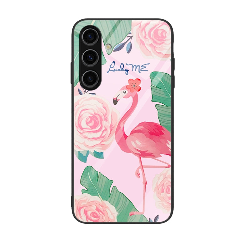 Custodia per telefono in vetro verniciato colorato, For Samsung Galaxy S24 5G