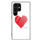 Custodia per telefono in vetro verniciato colorato, For Samsung Galaxy S24 Ultra 5G