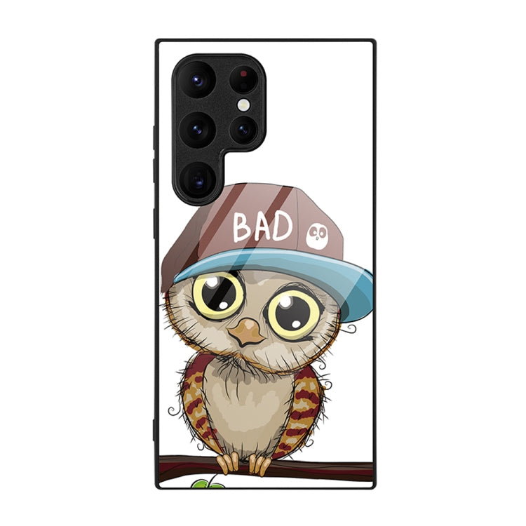 Custodia per telefono in vetro verniciato colorato, For Samsung Galaxy S24 Ultra 5G