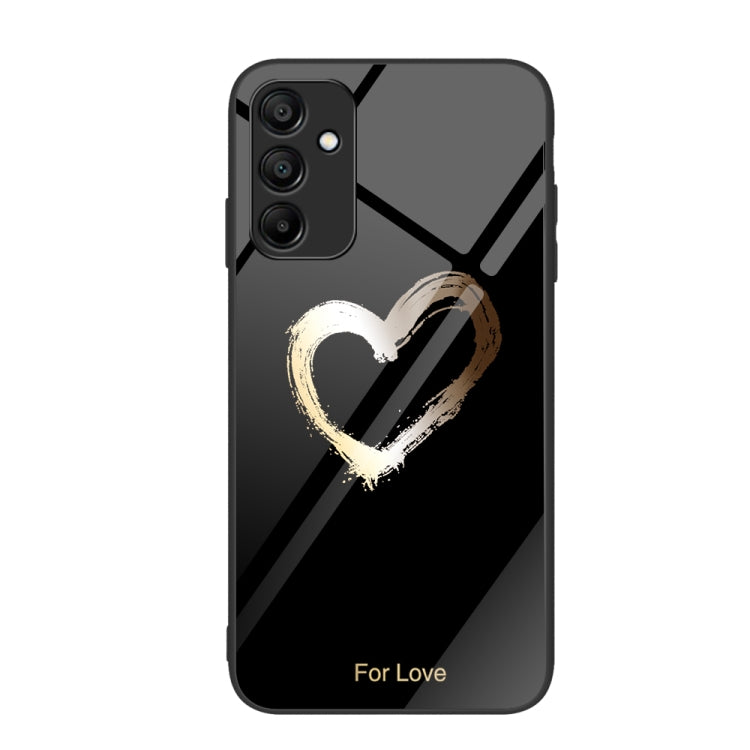 Custodia per telefono in vetro verniciato colorato, For Samsung Galaxy A15 4G