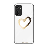 Custodia per telefono in vetro verniciato colorato, For Samsung Galaxy A15 4G
