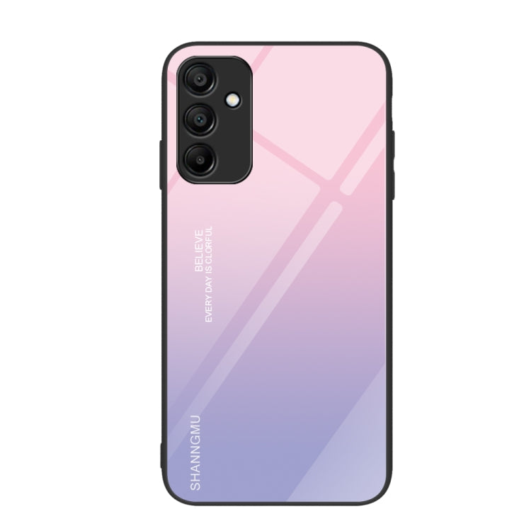 Custodia per telefono in vetro verniciato colorato, For Samsung Galaxy A15 4G