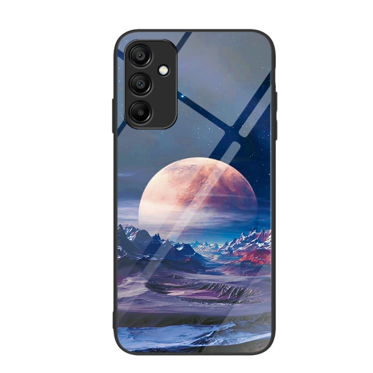 Custodia per telefono in vetro verniciato colorato, For Samsung Galaxy A15 4G