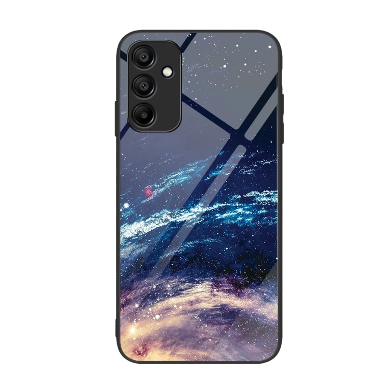 Custodia per telefono in vetro verniciato colorato, For Samsung Galaxy A15 4G