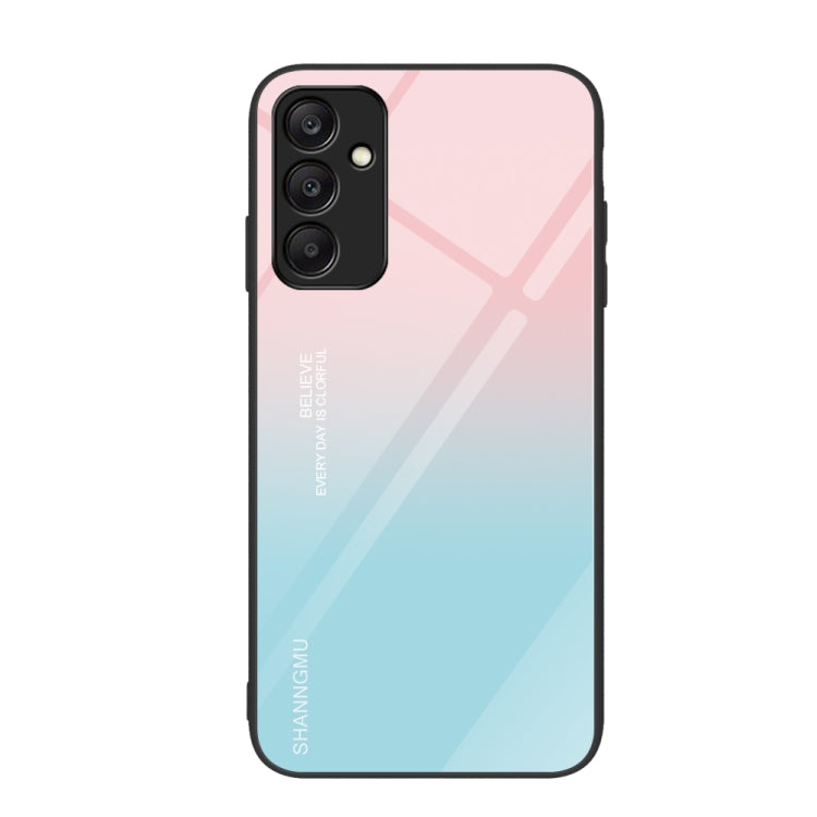 Custodia per telefono in vetro verniciato colorato, For Samsung Galaxy A25 5G