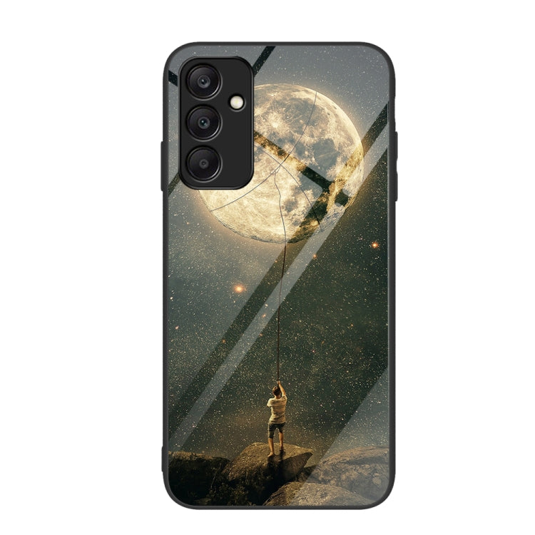 Custodia per telefono in vetro verniciato colorato, For Samsung Galaxy A25 5G