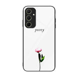 Custodia per telefono in vetro verniciato colorato, For Samsung Galaxy A35 5G