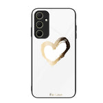 Custodia per telefono in vetro verniciato colorato, For Samsung Galaxy A55 5G
