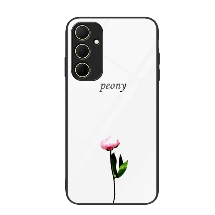 Custodia per telefono in vetro verniciato colorato, For Samsung Galaxy A55 5G