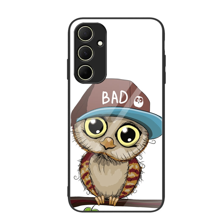 Custodia per telefono in vetro verniciato colorato, For Samsung Galaxy A55 5G