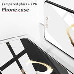 Custodia per telefono in vetro verniciato colorato, For Samsung Galaxy A25 5G
