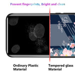 Custodia per telefono in vetro verniciato colorato, For Samsung Galaxy A55 5G
