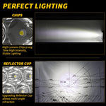 Luce ausiliaria di ingegneria LED per auto da 2,5 pollici 12-30 V 12 W 6000 K, 12-30V 12W 6000K