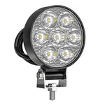 Luce ausiliaria di ingegneria LED per auto da 9-30 V 12 W 6000 K da 2,5 pollici, 9-30V 12W