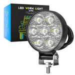 Luce ausiliaria di ingegneria LED per auto da 9-30 V 12 W 6000 K da 2,5 pollici, 9-30V 12W