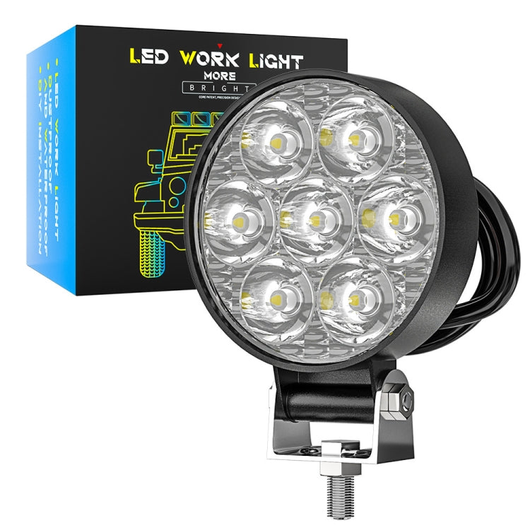 Luce ausiliaria di ingegneria LED per auto da 9-30 V 12 W 6000 K da 2,5 pollici, 9-30V 12W