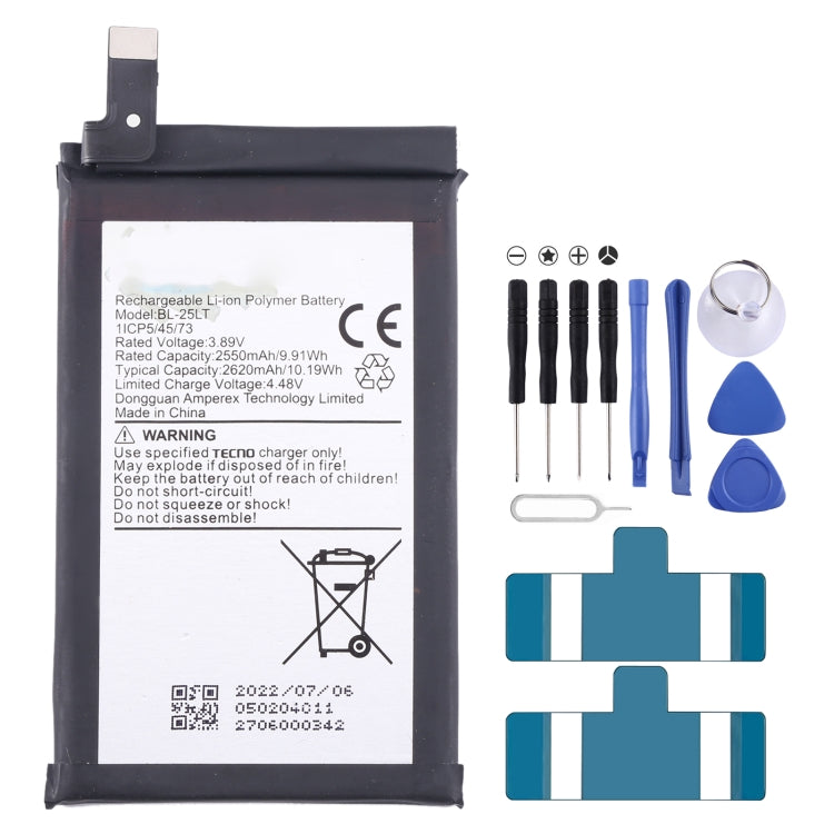 Battery Replacement, For Tecno Camon 17 Pro / Camon 18P, For Tecno Pova 2 LE7, For Tecno Camon 17 CG6 CG7, For Tecno Spark 7 / Spark 7T, For Tecno Spark 6 Air / Pouvoir 4 Pro, For Tecno Spark 6 / Camon 16, For Tecno Pop 4 / Camon 15