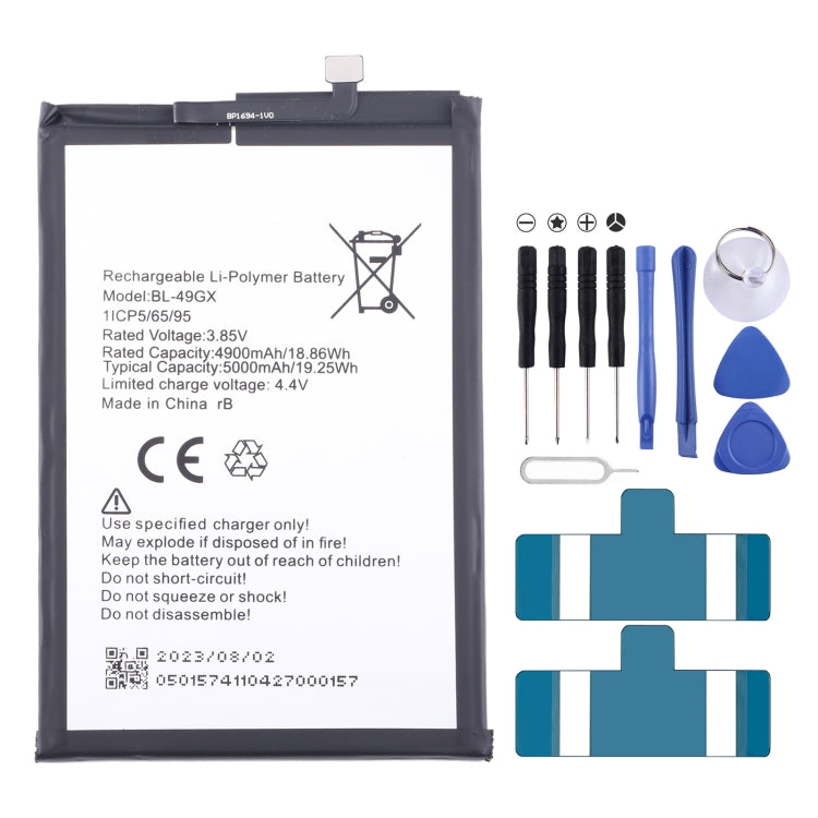 Sostituzione della batteria, For Infinix Note 30 Pro, For Infinix Hot 12 / Hot 20S, For Infinix Zeno X / X6811 / X6810, For Infinix Note 7 / Note 10 / Hot 11S, For Infinix Smart 6 / X6511 / X6511B, For Infinix Hot 9 Play / Hot 10 Play