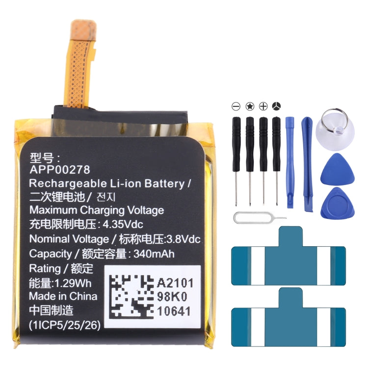 Batteria di ricambio per orologi Apack APP00278 e simili