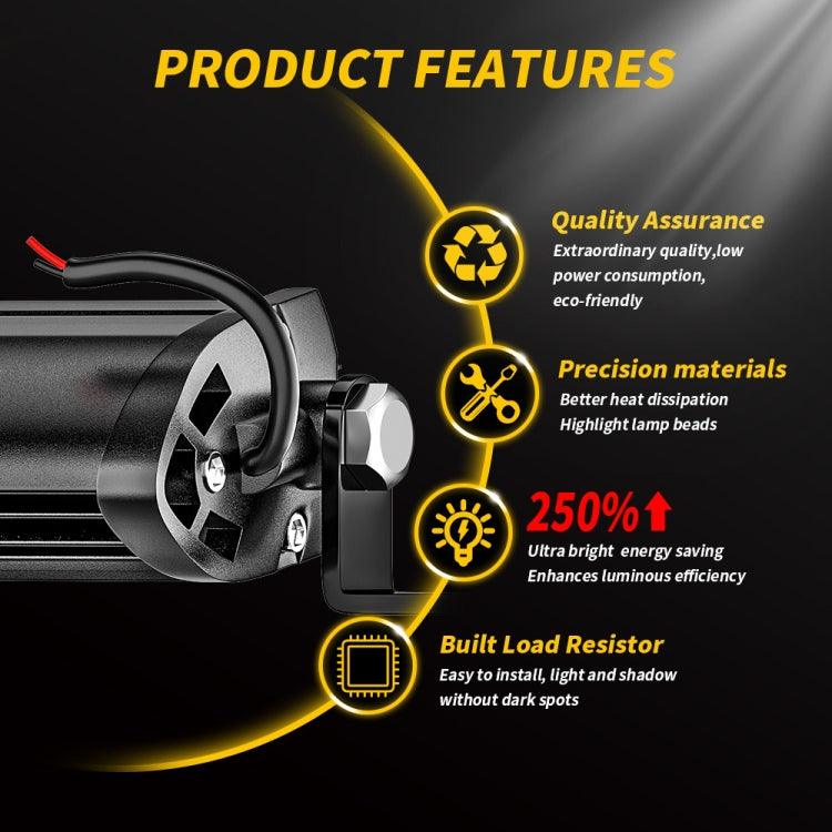 Faro da lavoro a LED per auto 9-30 V 12 W 6000 K, 9-30V 12W 6000K