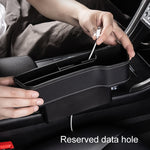 Auto multifunzionale Console Box Portabicchieri Sedile Gap Side Storage Box, stile in pelle, Brown Front Passenger Seat, Beige Front Passenger Seat, Black Front Passenger Seat, Black Main Driver Seat, Beige Main Driver Seat, Brown Main Driver Seat