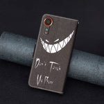 Custodia per telefono in pelle con motivo disegno colorato, For Samsung Galaxy Xcover 7