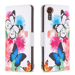 Custodia per telefono in pelle con motivo disegno colorato, For Samsung Galaxy Xcover 7