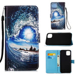 Custodia in pelle con slot carte per iPhone 12 Pro Max