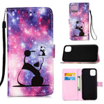 Custodia in pelle con slot carte per iPhone 12 Pro Max