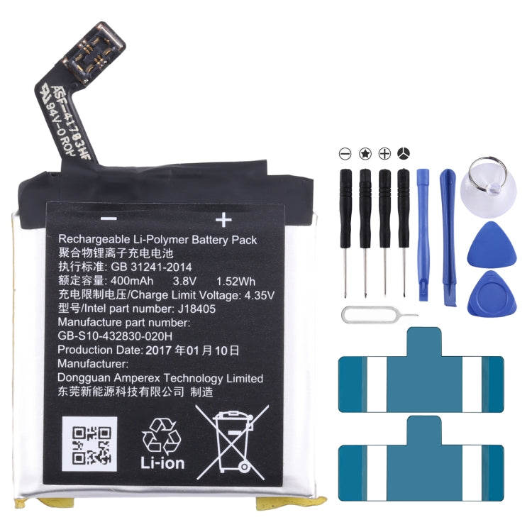 Sostituzione della batteria, For Sony J18405 Smart Watch