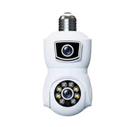 La telecamera intelligente con rilevamento del movimento a doppia lente DP41 supporta l'interfono vocale, DP41 (White), DP41 (Black)