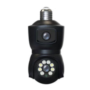 La telecamera intelligente con rilevamento del movimento a doppia lente DP41 supporta l'interfono vocale, DP41 (White), DP41 (Black)