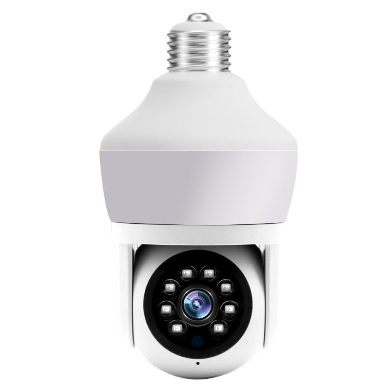 La telecamera intelligente per visione notturna con rilevamento del movimento a lampadina DP43 supporta l'interfono vocale, DP43