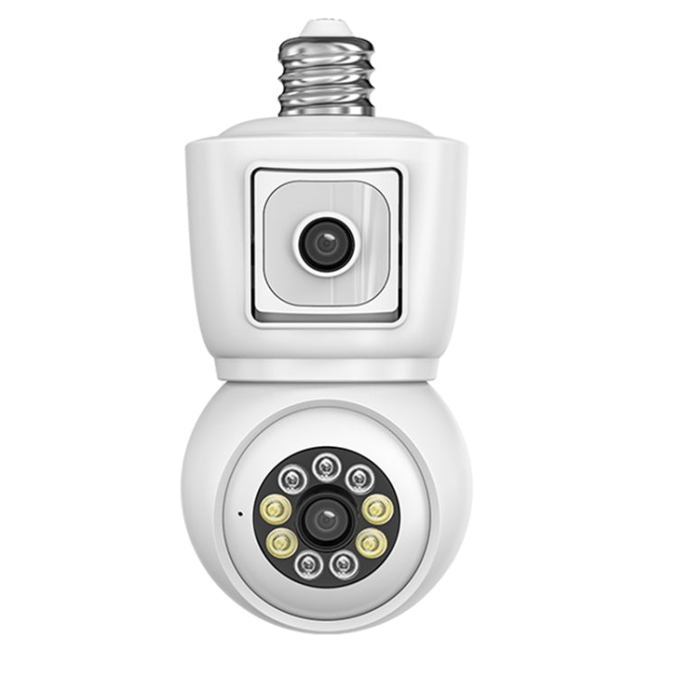 La telecamera intelligente per visione notturna con rilevamento del movimento a lampadina DP44 supporta l'interfono vocale, DP44