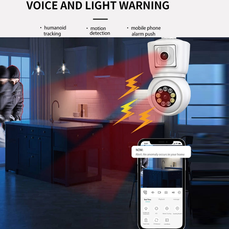Telecamera di sicurezza intelligente con visione notturna DP44