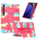 Custodia per tablet PC ibrida in silicone robot T Holder, For Samsung Galaxy Tab S9 FE+ / S9+, For Samsung Galaxy Tab S9 FE / S9, For Samsung Galaxy Tab A9+, For Samsung Galaxy Tab A9
