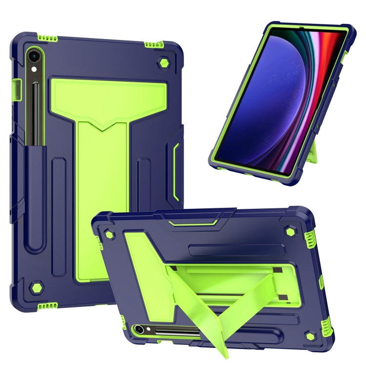 Custodia per tablet PC ibrida in silicone robot T Holder, For Samsung Galaxy Tab S9 FE+ / S9+, For Samsung Galaxy Tab S9 FE / S9, For Samsung Galaxy Tab A9+, For Samsung Galaxy Tab A9