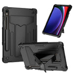 Custodia per tablet PC ibrida in silicone robot T Holder, For Samsung Galaxy Tab S9 FE+ / S9+, For Samsung Galaxy Tab S9 FE / S9, For Samsung Galaxy Tab A9+, For Samsung Galaxy Tab A9