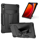 Custodia per tablet PC ibrida in silicone robot T Holder, For Samsung Galaxy Tab S9 FE+ / S9+, For Samsung Galaxy Tab S9 FE / S9, For Samsung Galaxy Tab A9+, For Samsung Galaxy Tab A9