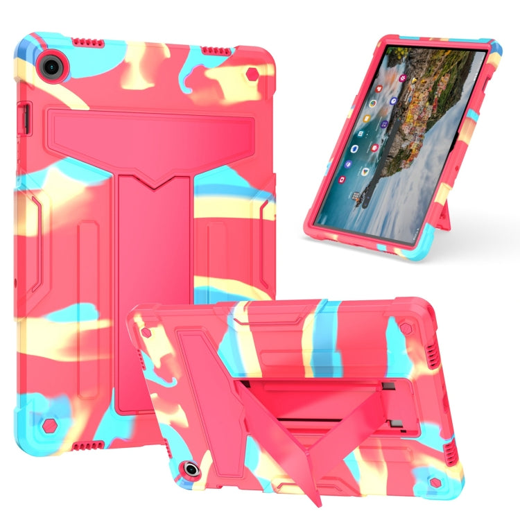 Custodia per tablet PC ibrida in silicone robot T Holder, For Samsung Galaxy Tab S9 FE+ / S9+, For Samsung Galaxy Tab S9 FE / S9, For Samsung Galaxy Tab A9+, For Samsung Galaxy Tab A9
