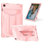 Custodia per tablet PC ibrida in silicone robot T Holder, For Samsung Galaxy Tab S9 FE+ / S9+, For Samsung Galaxy Tab S9 FE / S9, For Samsung Galaxy Tab A9+, For Samsung Galaxy Tab A9